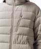 Musinsa Standard [City Leisure] High-Neck Light Down Jacket [Dusty Beige]