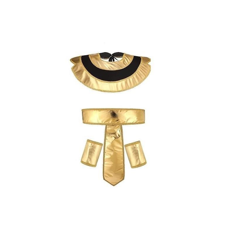 Ägyptisches Königinnen Kostüm Set Mit Handgefertigten Polyester Accessoires Für Halloween Cosplay Erwachsene
