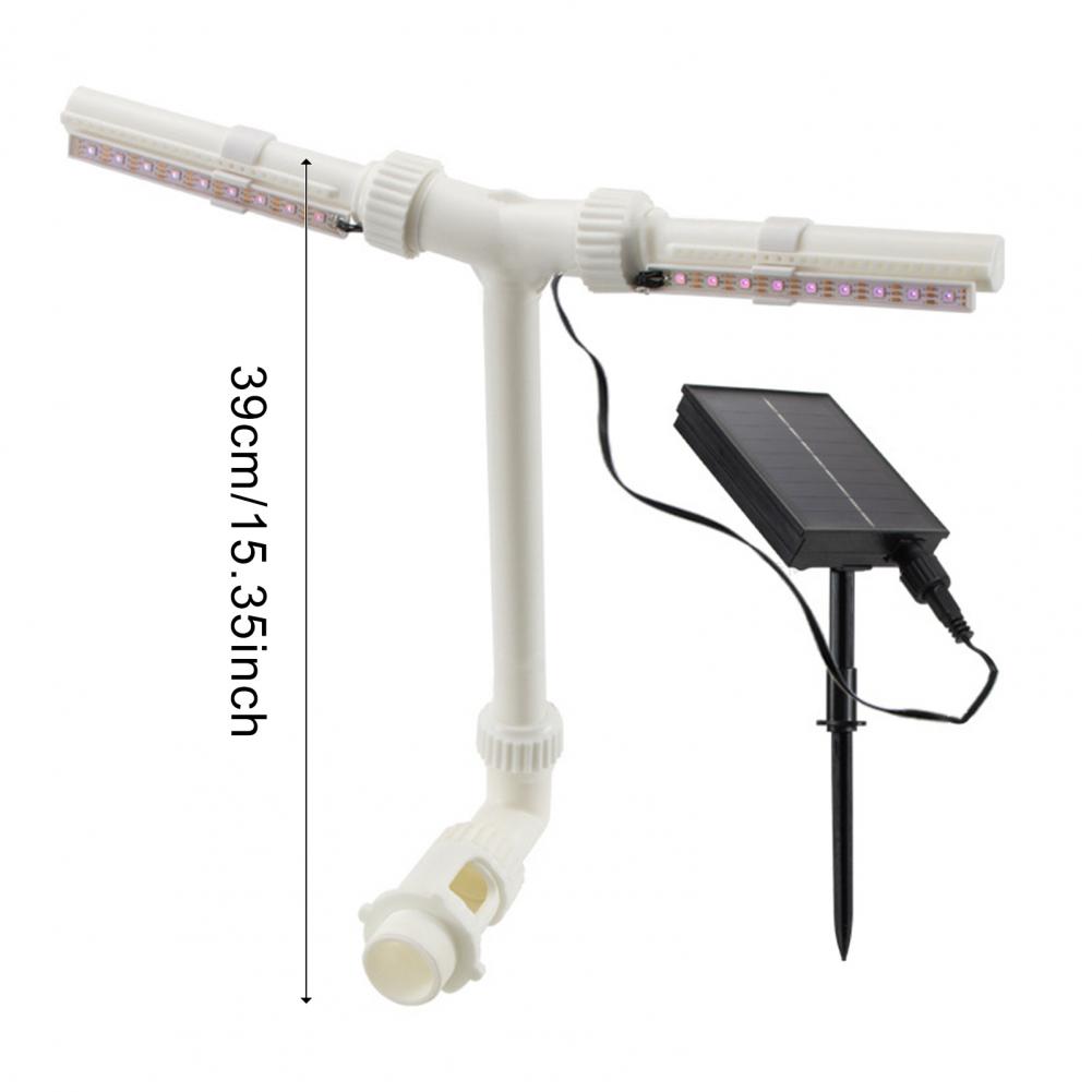 Solar Pool Fountain with Effects Rgb Pool Waterfall Nozzle Rgb Color Changing Solar Pool Fountain with Remote for Swimming