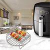 Heißluftfritteusen-Zubehör-Set, Mehrzweck-Doppelschicht-Gestell mit Spieß, Kompatibel für XL Power Airfryer Philips