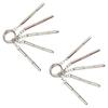Eyeglasses Screwdriver Repair Kit Precisions 4 In 1 Mini Screwdriver Set Keychain Glasses Sunglasses Watch Electronics