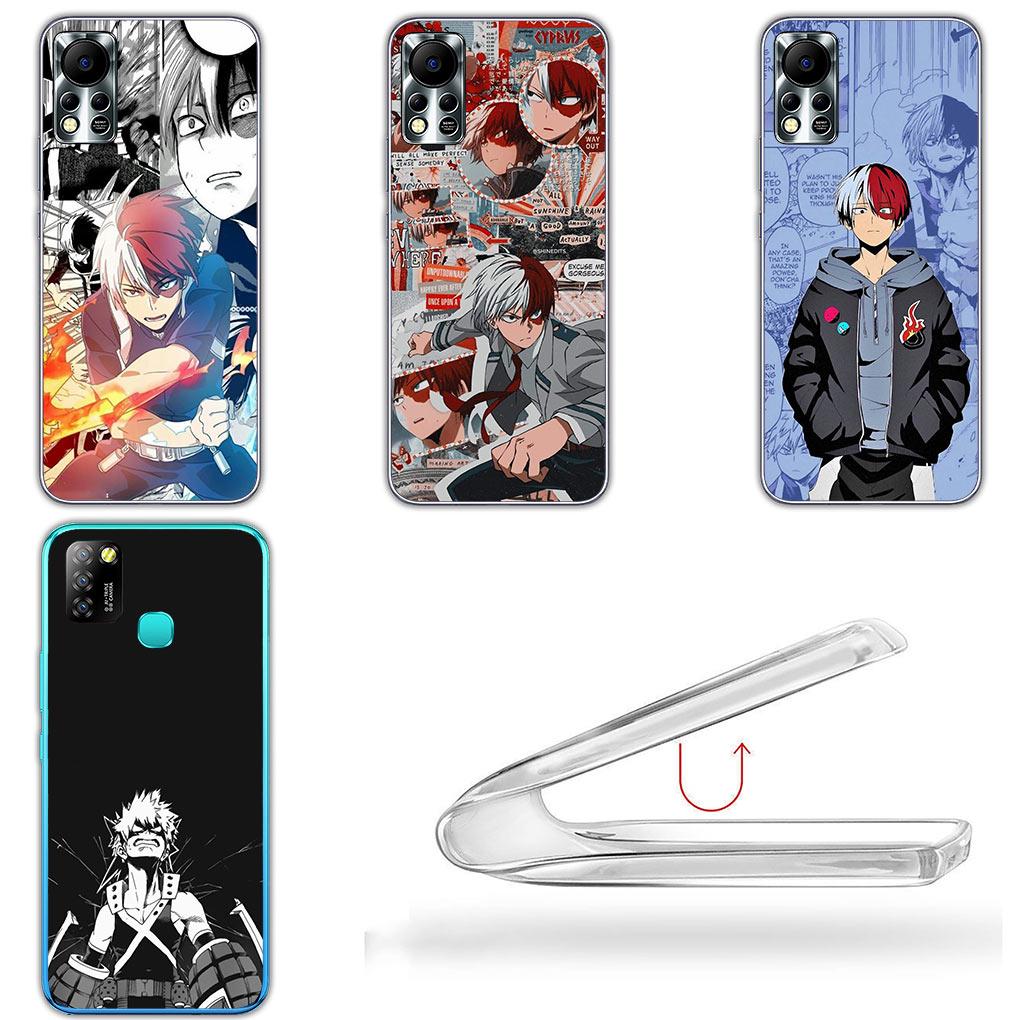 My Hero Academia Shoto Todoroki BNHA Boku No for Motorola Moto G13 G14 G53 G54 G62 G72 G82 G84 E13 E20 G42 G32 G23 G22 Case