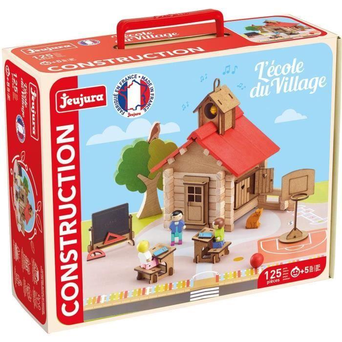L'école du village - Jeu de construction - JEUJURA - 125 pièces