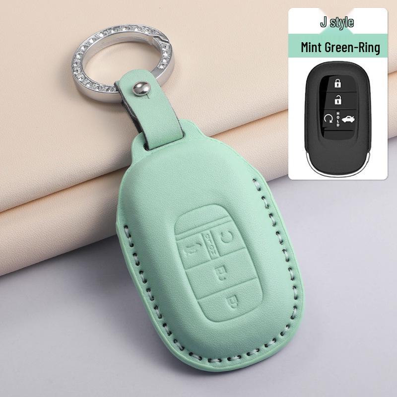 Honda Key Cover for Civic, Accord, CR-V, Vezel, XRV, Fit, Haoying, Haoling, Paiying, Shipai - Available in 3 Colors.