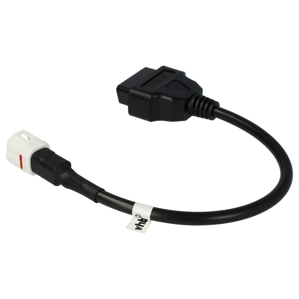 OBD2-adapter OBD2 4-pinners til OBD2 16-pinners Kompatibel med Yamaha FZ10 (2016–2019), MT07 (2017-2018), MT09 Motorsykkel, Scooter - 30cm