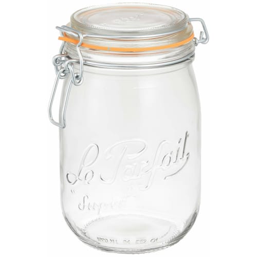 Le Parfait Glass Vocal Jar, 1L, Oppbevaringsbeholder, 960509