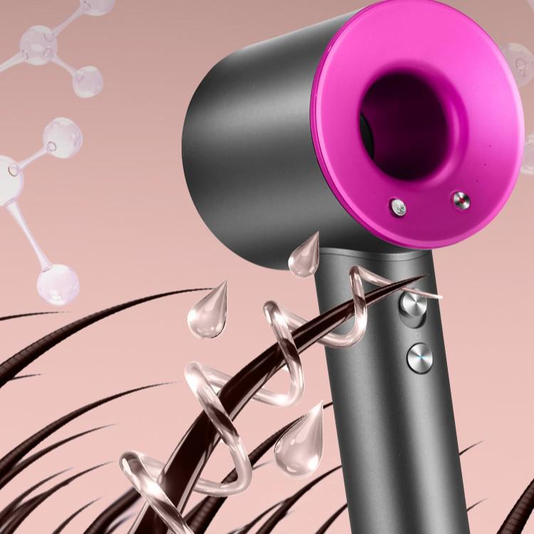 Leafless Quick-Dry Negative Ion Hair Dryer for Dorms and Homes