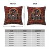 Mahakala Protector Of The Tent Tibetan Buddhism Pillowcase Polyester Linen Velvet Creative Throw Pillow Case Sofa Seater Cover