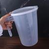 Plastic Graduated Measuring Cup Large-capacity Water Container Multi Size Scale Cup  Kitchen