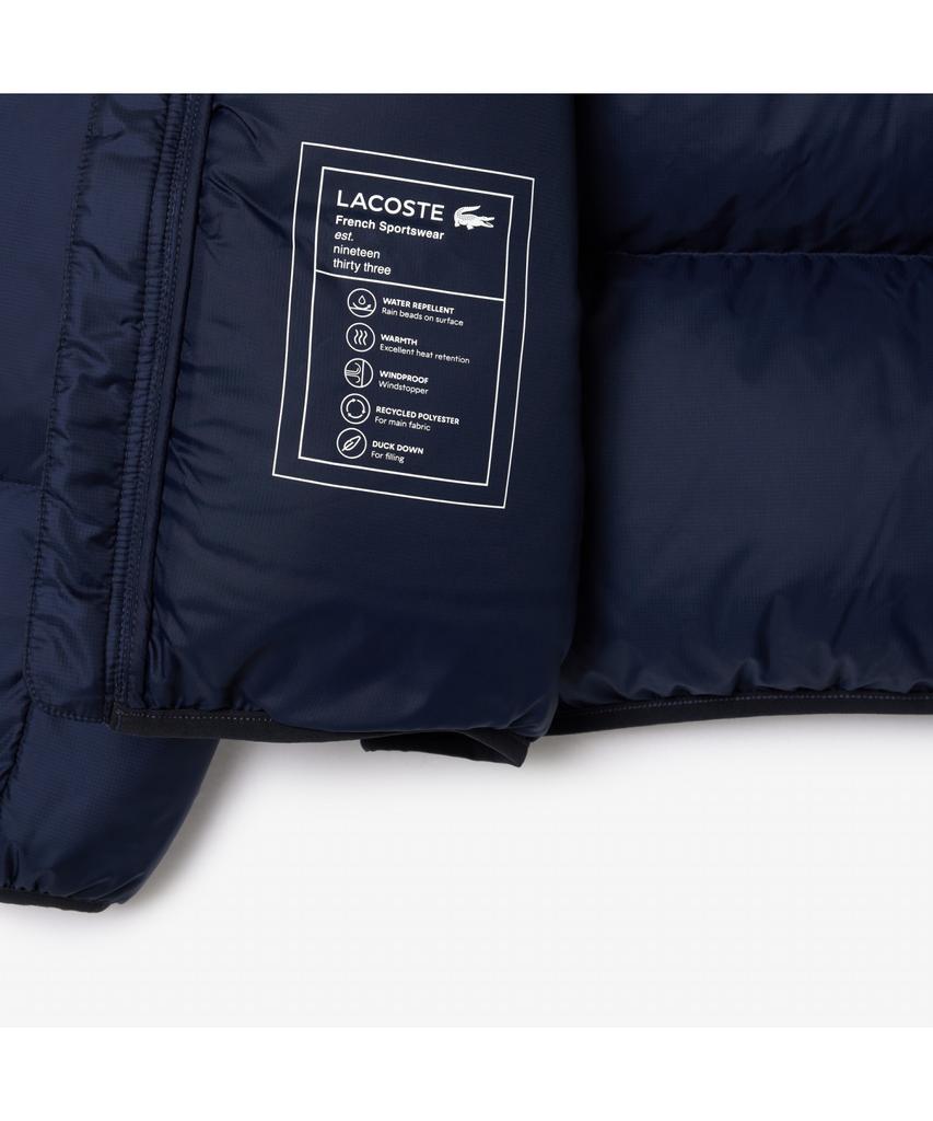 Lacoste Men'S Hooded Duck Down Puffer Bh7841-55N 166