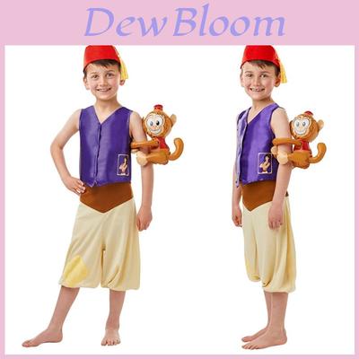 Aladdin Halloween Cosplay Costume Suit Set For Kids Perfect For Parties And Comic Con