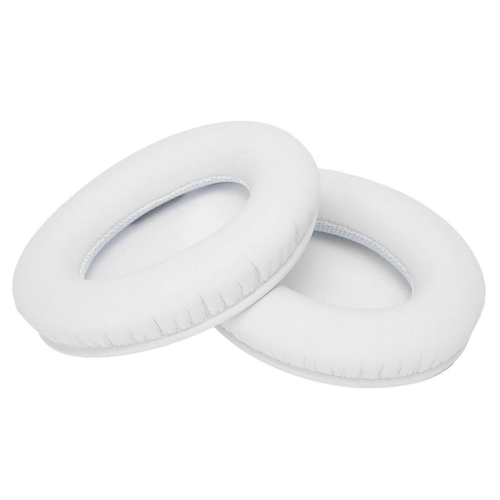 2 Pcs Ear Pads Replacement Cushion Headphone Accessories for Monster Studio Headset White