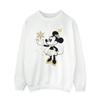 Disney Womens/Ladies Minnie Mouse Snowflake Sweatshirt