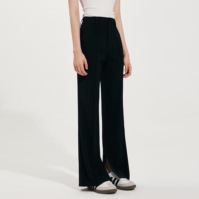 Women's High-Waist Suit Flare Pants