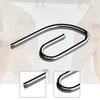 50 Pieces Curtain Hooks Drapery Hooks Convenient Accessories Easy to Install 2.7cmx1.2cm Drapery Pins for Offices Door Window