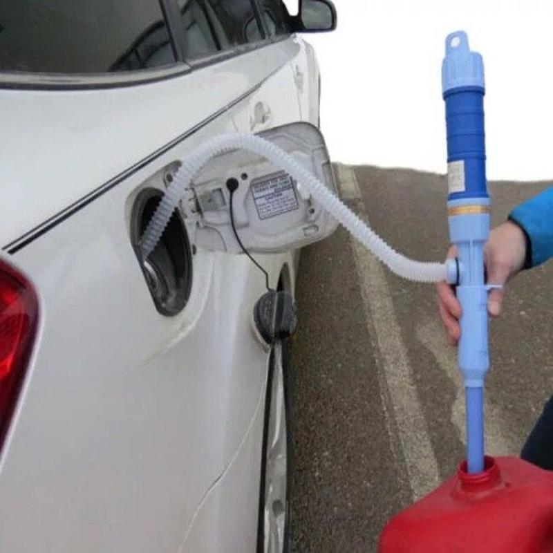 Car Vehicle Liquid Oil Transfer Pump Water Pump Powered Electric Outdoor Fuel Gas Transfer Suction Pumps Liquid Transfer Oil