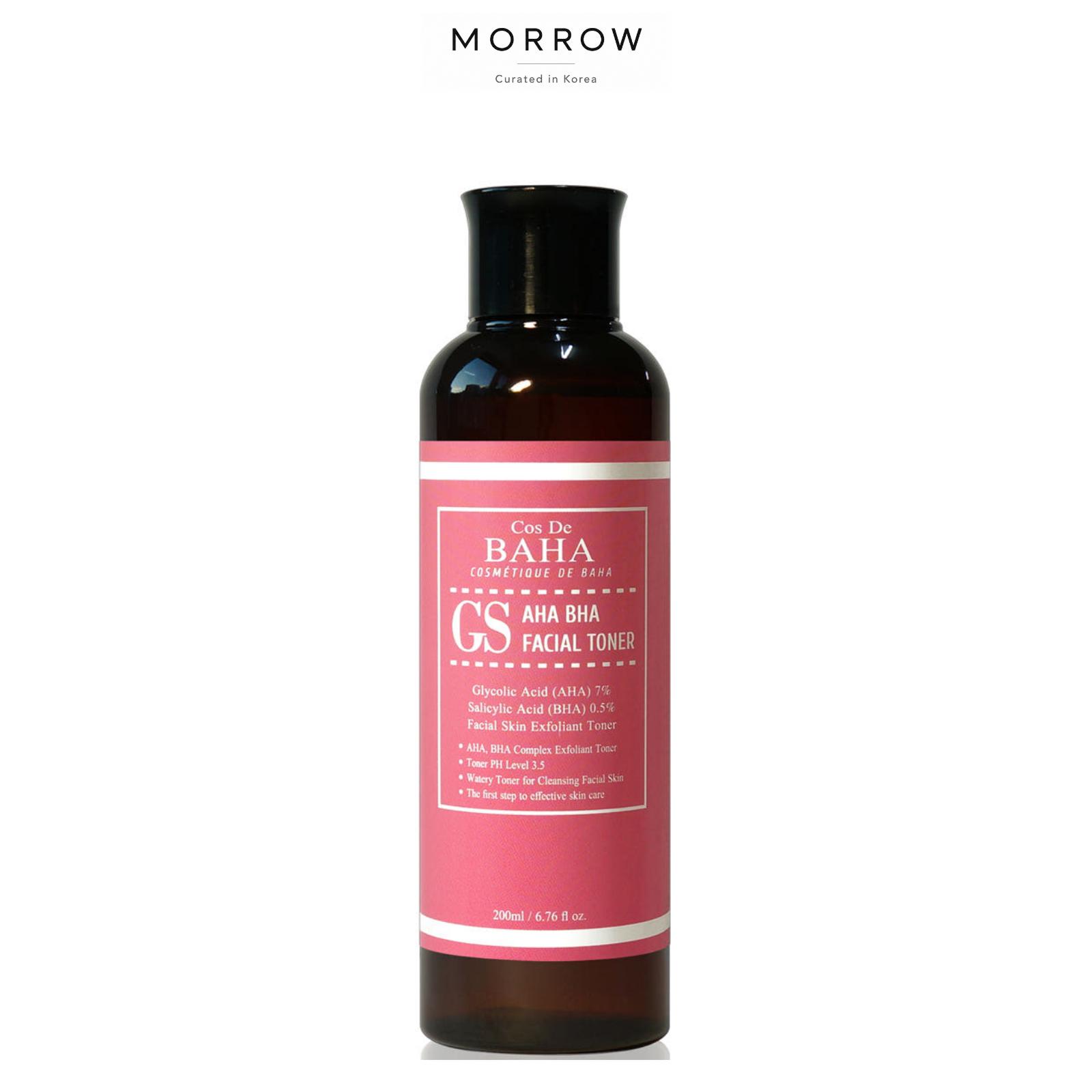 COS DE BAHA GS AHA 7% BHA 0.5% Exfoliating Toner Pore & Sebum Care 200ml 200ml 1EA