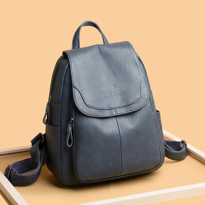 Large Capacity Travel Back Pack Rucksacks Mochila Women Backpack Female Leather Bagpack for Girl Ladies Sac A Dos School Bags
