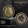 Saint Florian Firefighter Guardian Commemorative Bronze Coin Collection