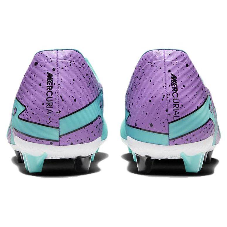Nike Air Zoom Vapor 15 Academy AG Soccer Shoes Unisex Soccer Shoes Green Purple DJ5630-300