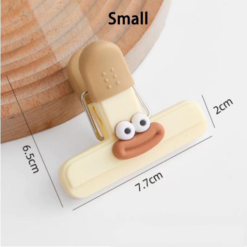 1-12pcs Creative Snack Sealing Clip Food Preservation And Moisture-Proof Sealing Clip Multifunctional Office Long Tail Clip