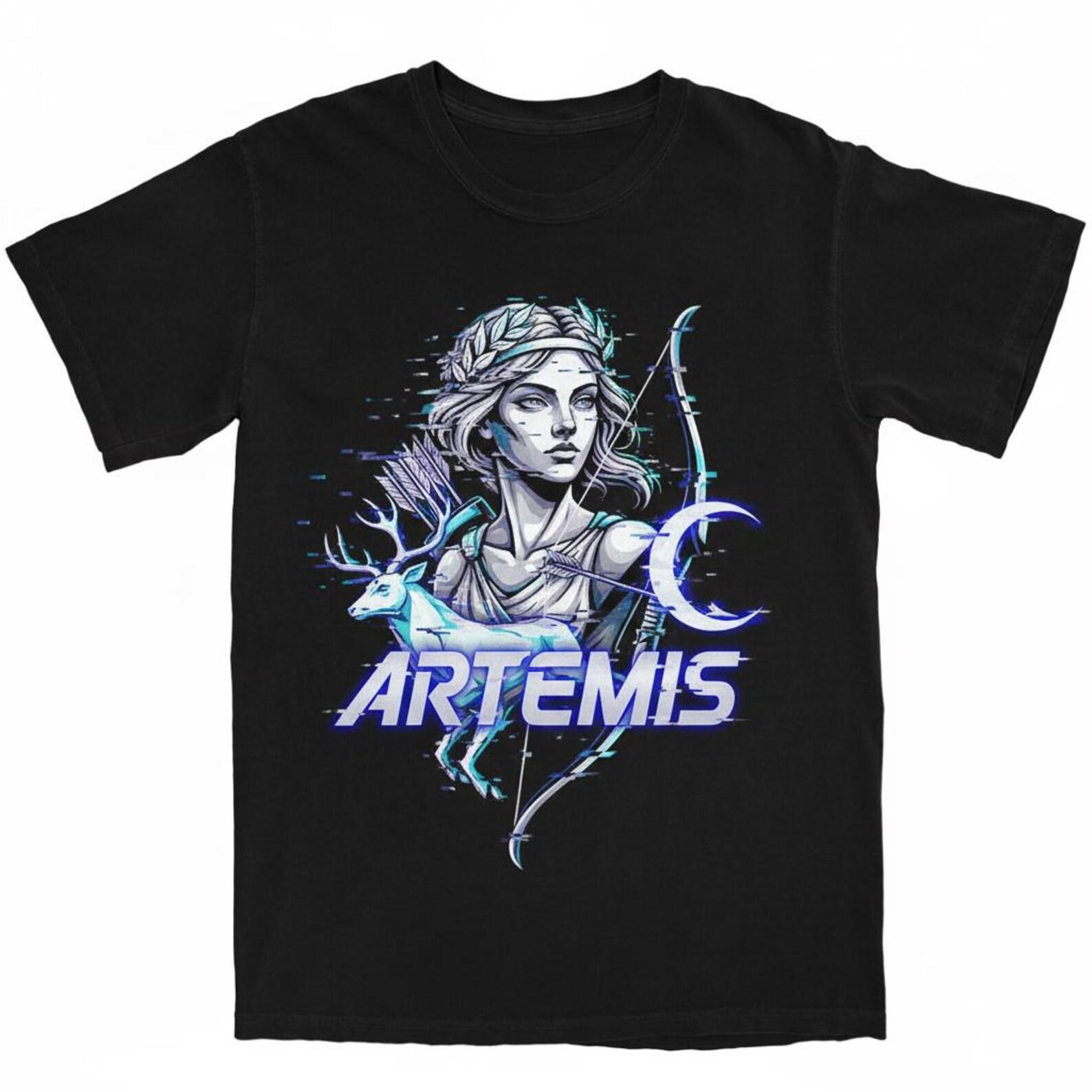 Artemis Goddess Of The Hunt Shirt •Greek Mythology Shirt •Ancient God Shirt •Olympian Gods shirt •Greek Gods Shirt •Dark Academia Shirt XL