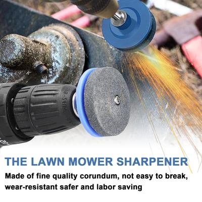 Lawn Mower Blade Removal Tool Set Lawn Mower Blade Sharpener and Balancer Lawn Mower Blade Holder