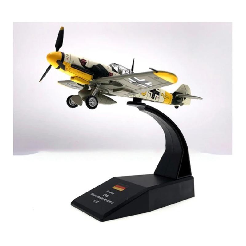 1/72 Scale Diecast Alloy Model German Fighter War Thunder BF109 Military Missile Bomber BF-109 Collect Gifts