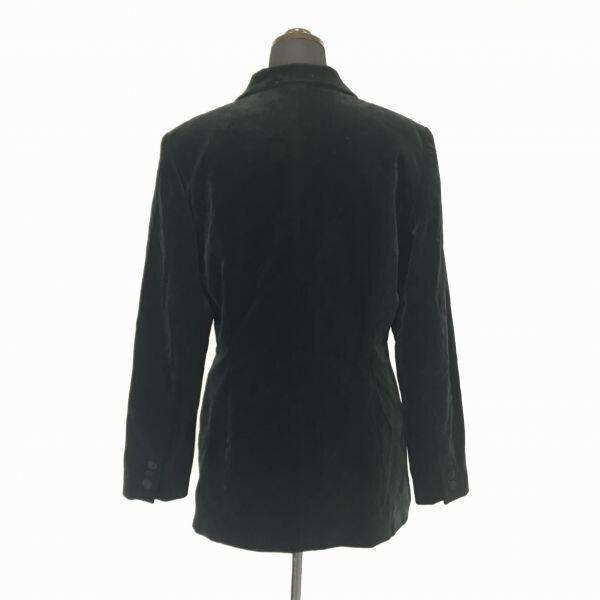 PASA DE COCO Corduroy Autumn Winter Skirt Suit Set [Women’s 9/M/Black] Pile Cotton Jacket(USED)
