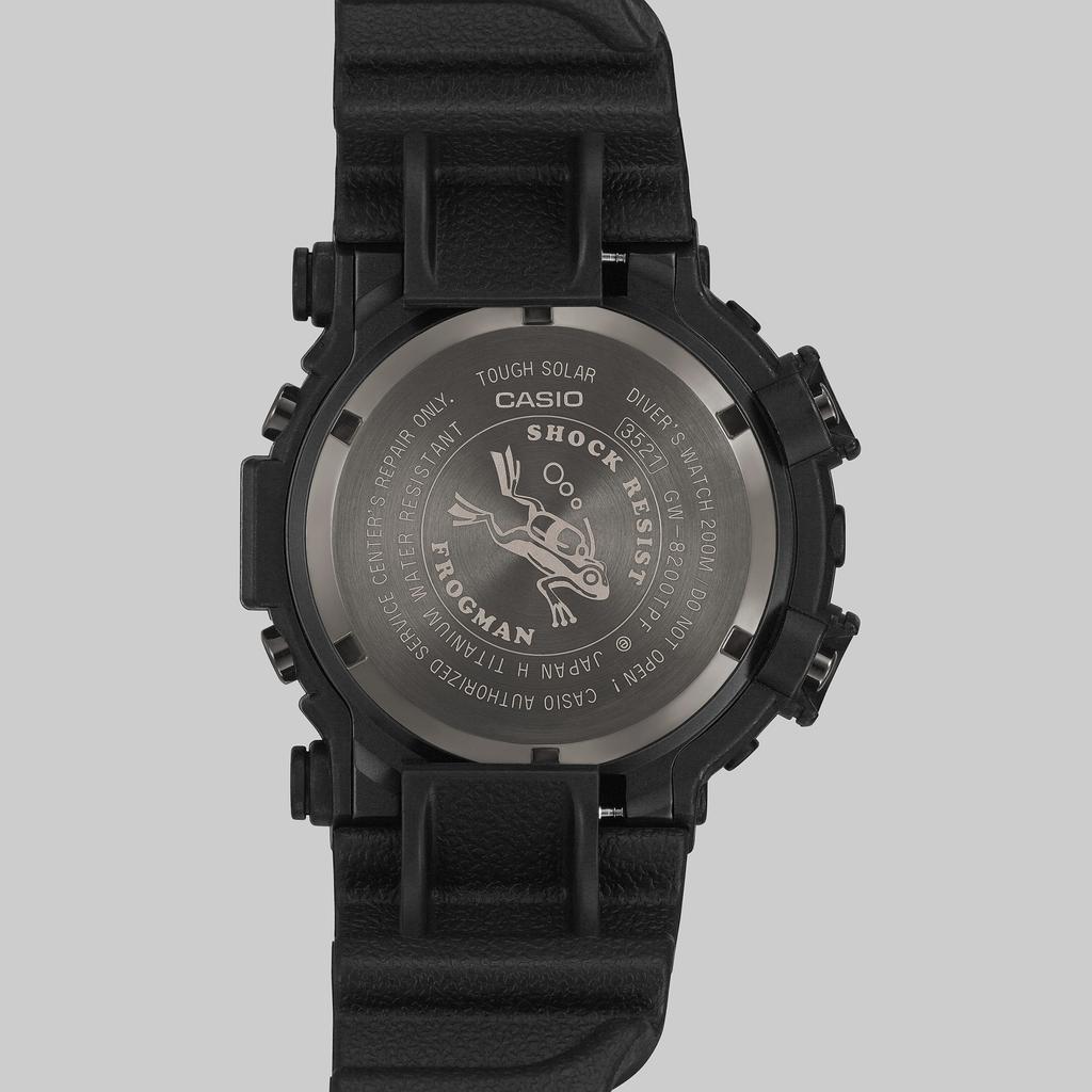 Casio Men's Resin 200M Water Resistant Shock Resistant Alarm Quartz Watch GW-8200TPF-1