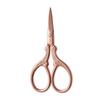 Retro Phoenix Stainless Steel Crane Scissors for Embroidery, Tea, Thread, Household, and Eyebrow Trimming.