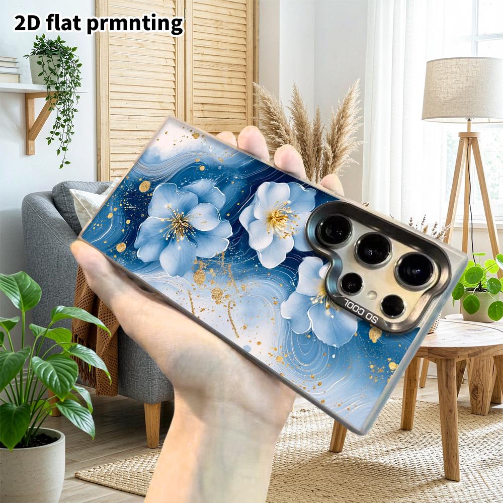 Phone Case: 2D Flat Samsung Galaxy A34 A35 M05 M06 S20 S22 S21 FE Plus 5G Protective Case, Couple Style, Artistic Design, Christmas and Halloween Gift