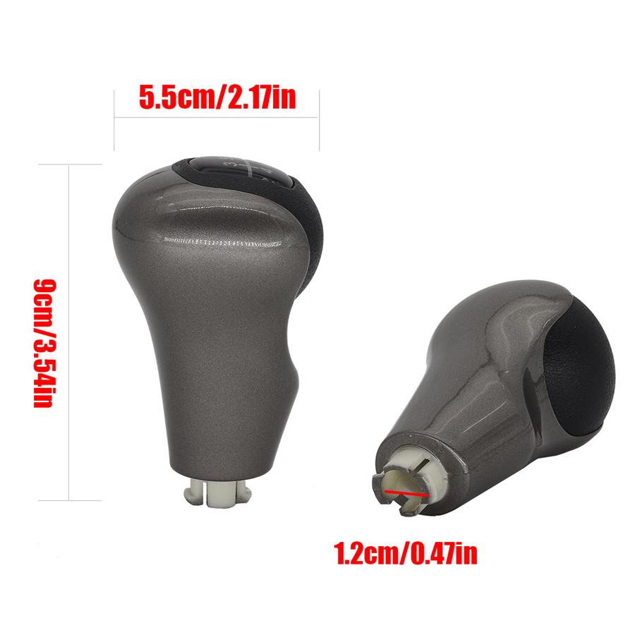 6 Speed Shifter Manual Gear Stick Shift Knob For Honda Civic DX EX LX 2006-2011