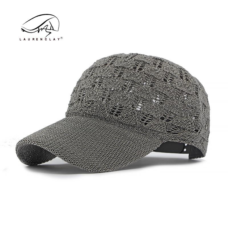 Stilhut Damen Sommer Outdoor Sonnenschutz Sonnenhut Atmungsaktive Netz-Baseballkappe Netzkappe Vielseitige Kappe