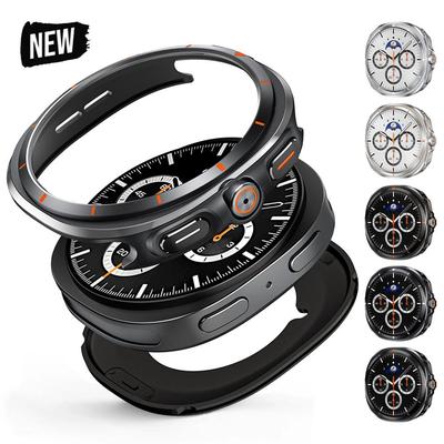 מארז מגן מסגסוגת אלומיניום עבור Samsung Galaxy Watch 8 40 מ"מ 44 מ"מ כיסוי ל-GALAXY 8 שינוי לאביזרי מגן אולטרה