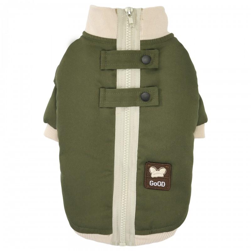 Pet Dog Cotton Blend Coat Small Breeds Casual Two-Leg Outerwear Fall Winter All Season