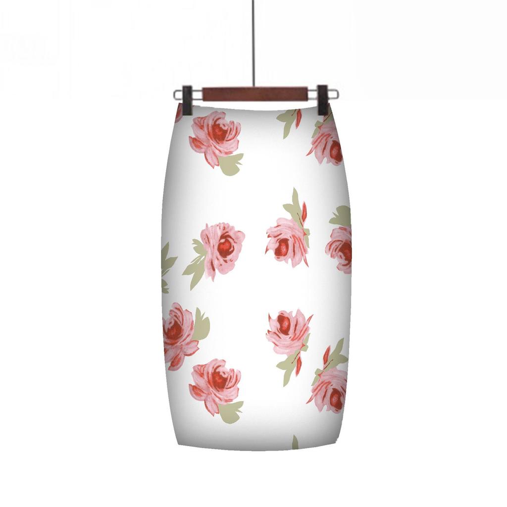 Digital Print Mid-Length Women's Skirt - Chic and Trendy