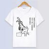 Anime Rascal Does Not Dream of Bunny Girl Senpai Summer Short Sleeve Cartoon Print Girls White Modal Women And Men T-Shirt