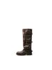 [Factory making goods] Thick-soled trouser tube boots, women's knight boots, children's long boots, thick heel buckle belt, medium tube stacking boots