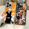 Bleach Kurosaki Ichigo Soft Phone Case For iPhone 15 16 17 Air 14 Pro Max 16E Plus 13 12 Mini Plating Anti-Fall Fundas