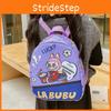 Color Backpack Breathable Nylon School Bag For Preschool Kids Daily Use