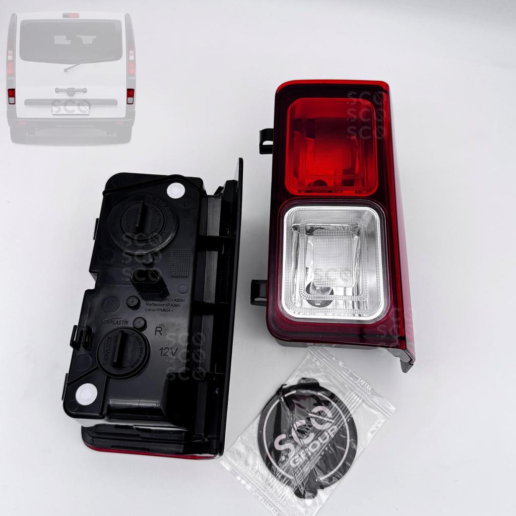 Left and Right Fog Light for Renault Trafic III for Opel Vivaro for Nissan NV300 Durable Shell for Rear Light for Fiat Talento 265548758R; 265598248R