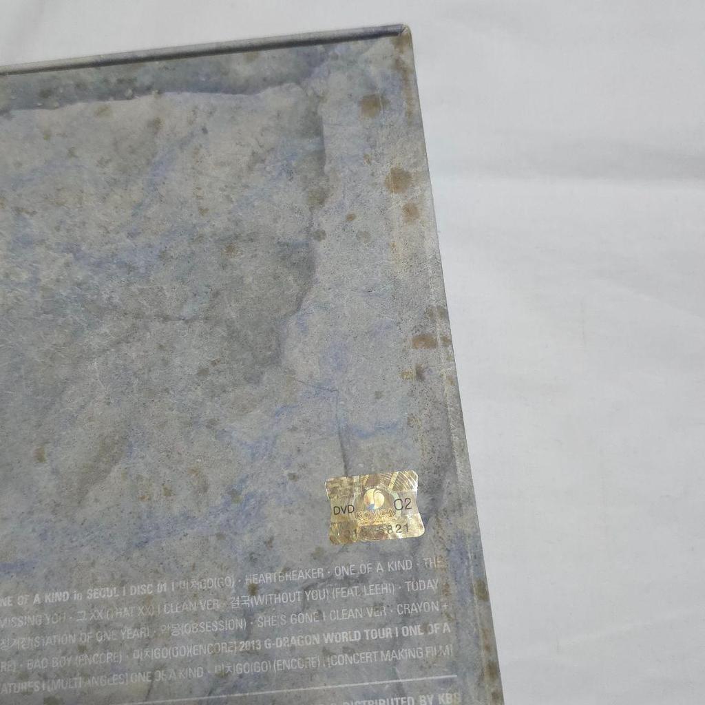 [USED] BIGBANG G-DRAGON ONE OF A KIND Live CD DVD