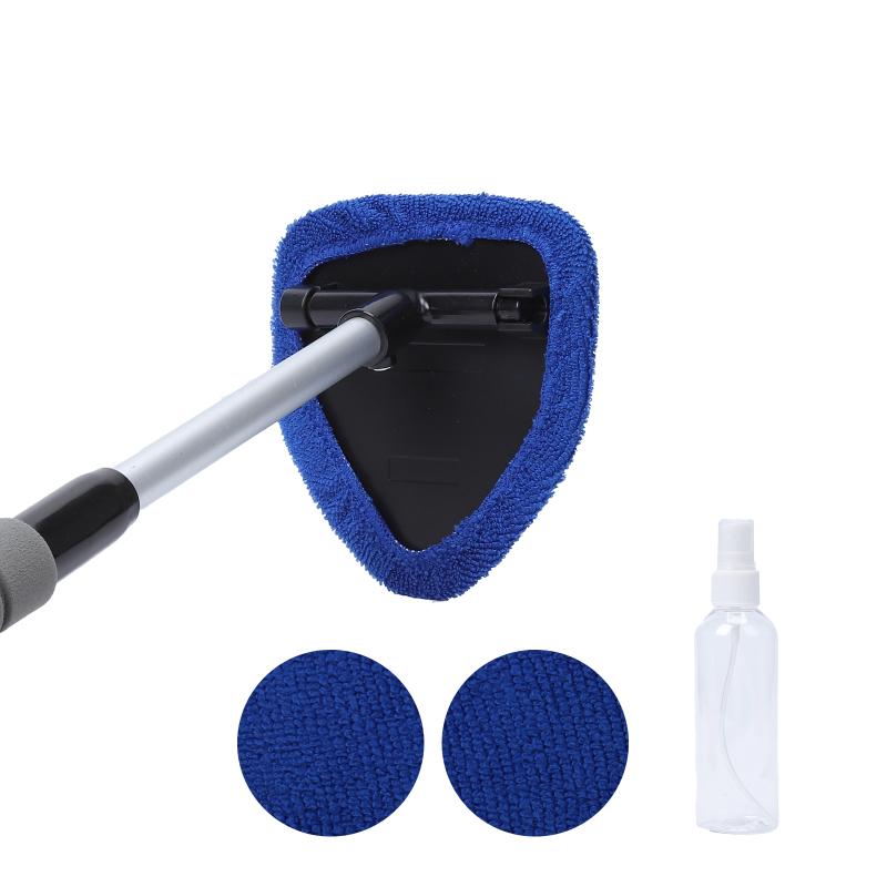Outil De Nettoyage De Pare-brise De Voiture, Avec 2 Tampons