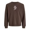 Jack And Jones Mens Embroidered Daisy Sweatshirt