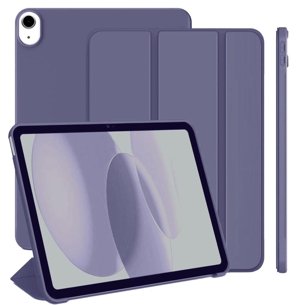 Case for IPad (A16) 11 2025 11th Generation /10th Generation 10.9 2022 Tri-fold Stand Flip Cover with Soft TPU Back Shell