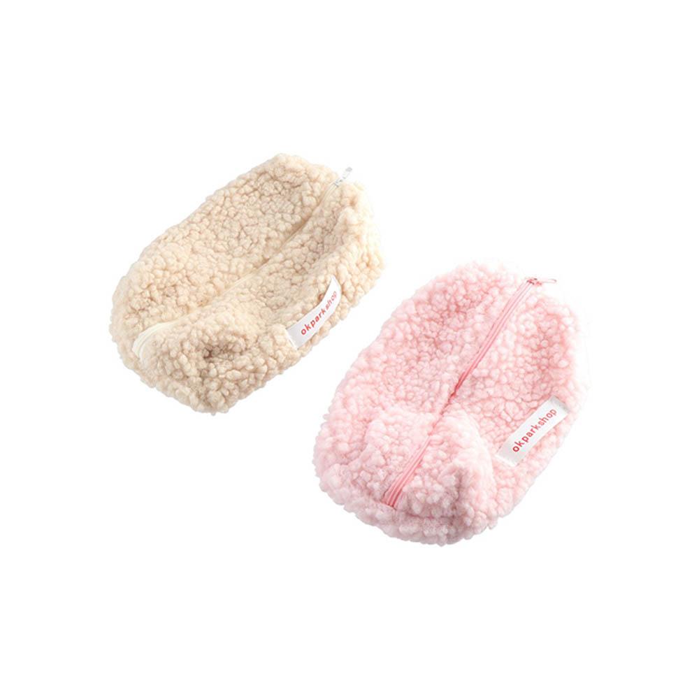 Soft Cosmetic Bag Large Capacity Desktop Storage Bag Make Up Organizer Pencil Bag Pencil Case