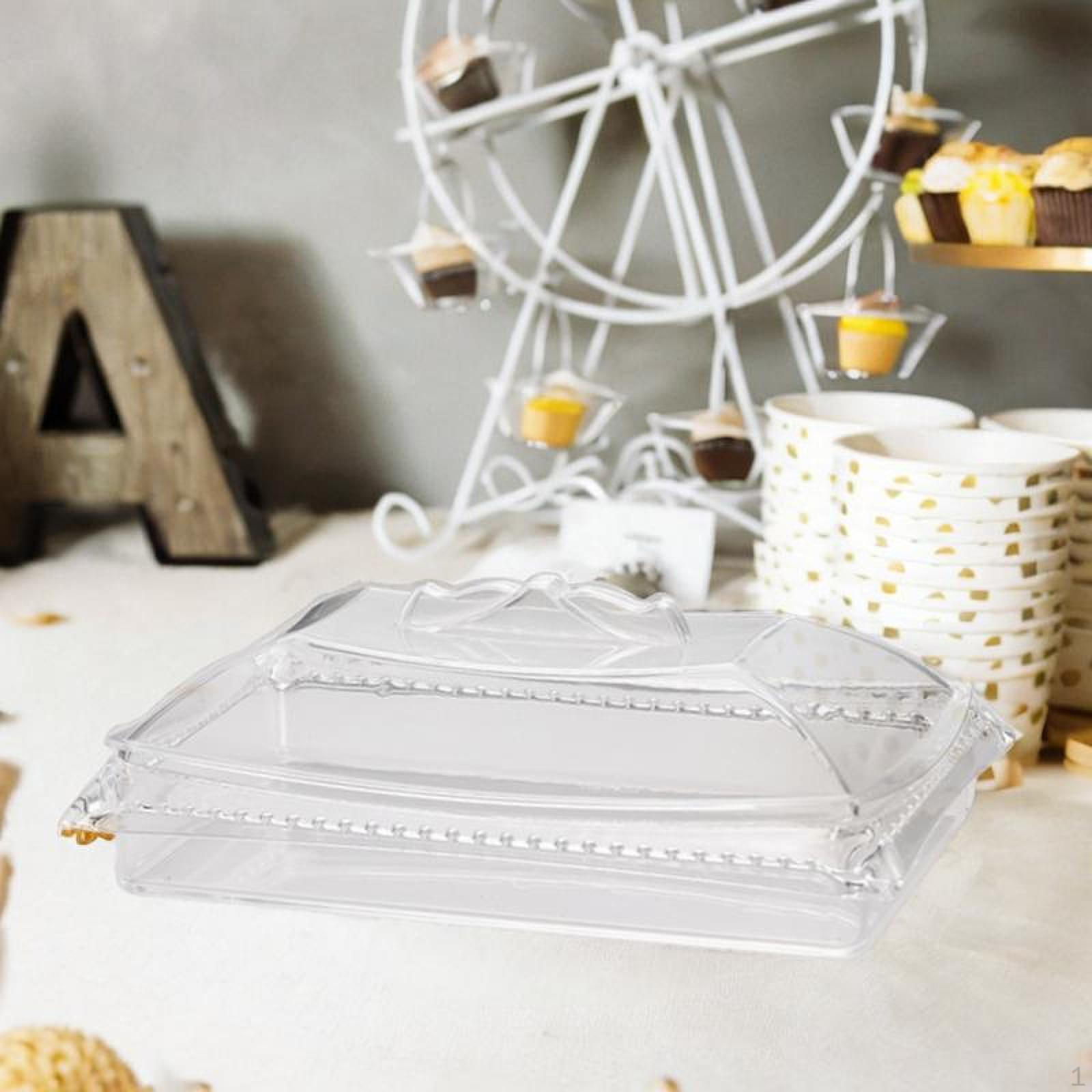 

Food Container Airtight Snack Storage with Lid Reusable Dry Fruit Holder Sealed Box for Rectangle