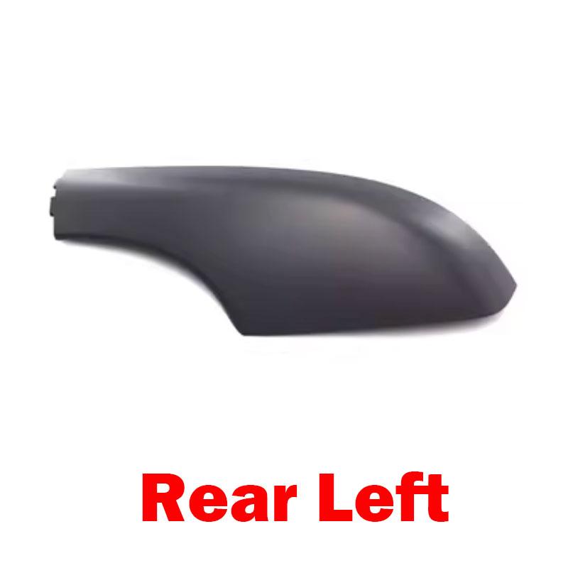 For Skoda Yeti SUV 2009-2018 Car Front Rear Black Roof Rack Guard Cover Luggage Bar Rail End Shell Plasitc Cap Auto Accessories