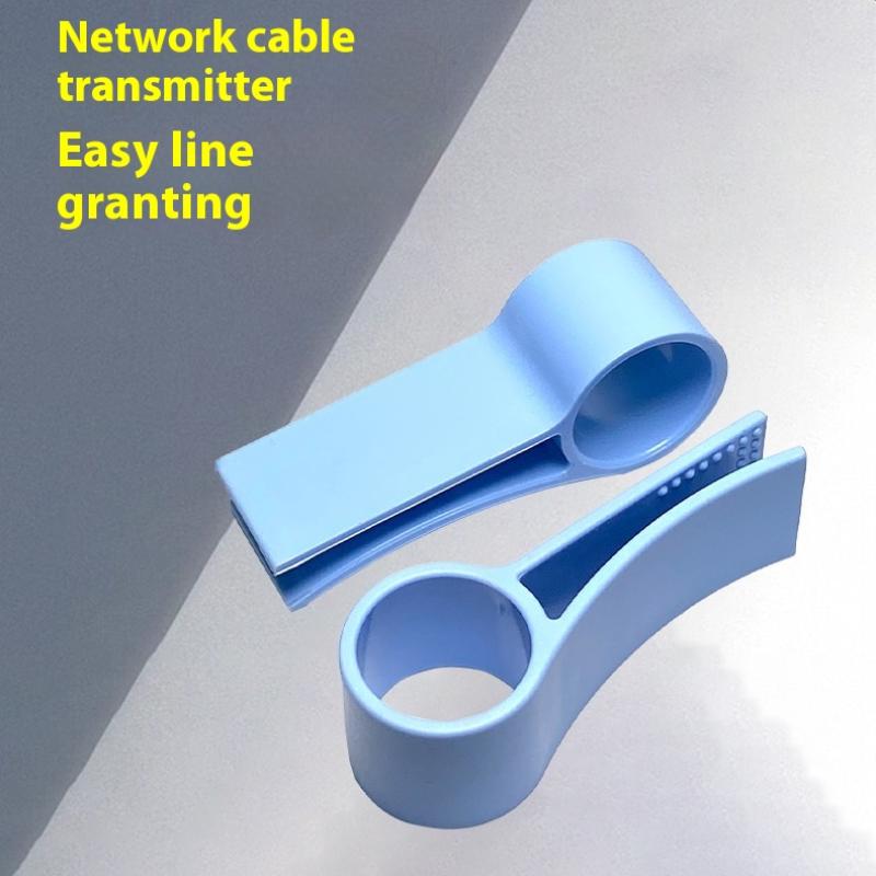 Ethernet Cable Straightener Tool For Quick And Easy Unraveling Cat5E/Cat6/Cat7 Wire Cable Management Accessories